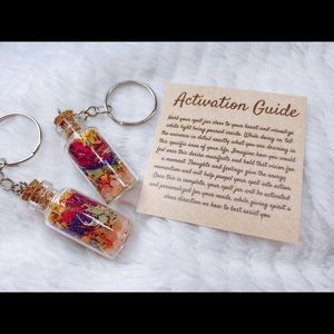 Friendship Spell Jar Keychains(2)
